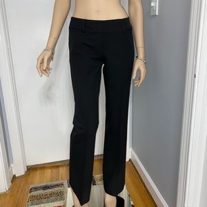 LOFT Julie Black boot cut pants size 2